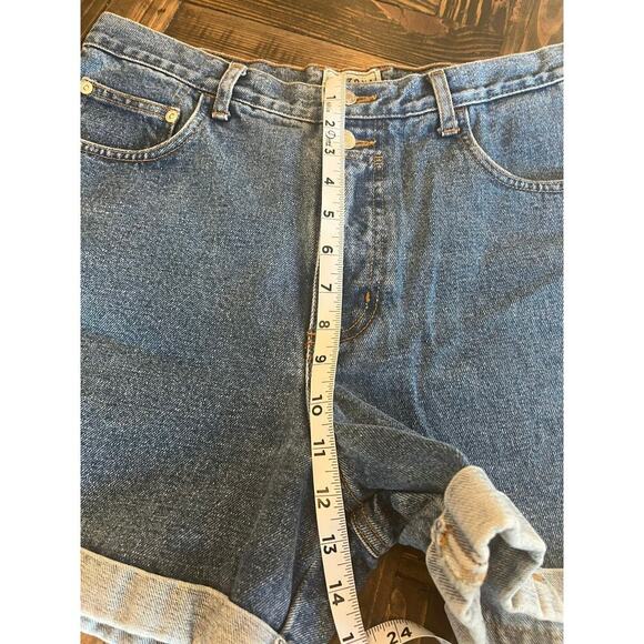VTG Arizona Jean Co Denim Blue Jean Shorts Women 15 Spring Summer Grunge Casual - Picture 6 of 10